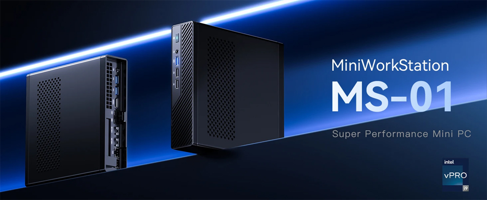 Intel Core I9 13900H Mini Pc - 미니스포럼 미니 PC MS-01 인텔 i9