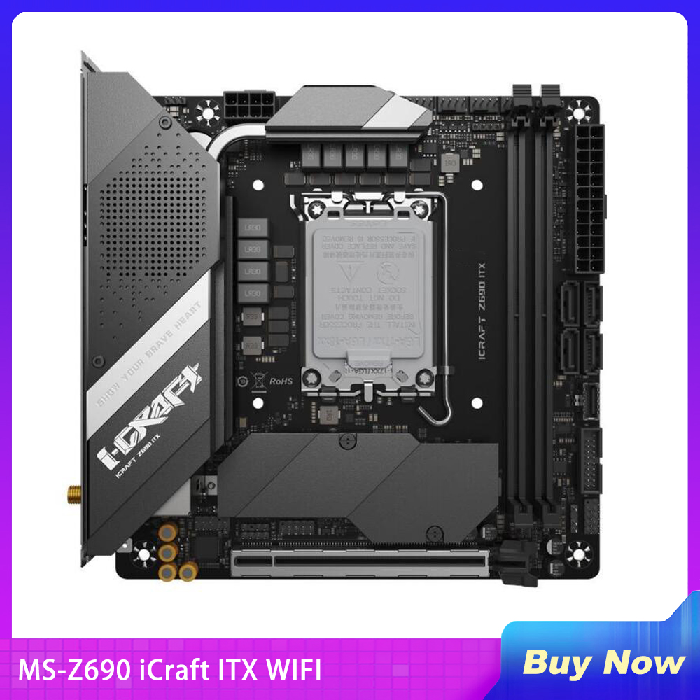 Lga1700 Itx Motherboard Ddr5 - 새로운 MS-Z690 iCraft ITX WIFI 데스크탑