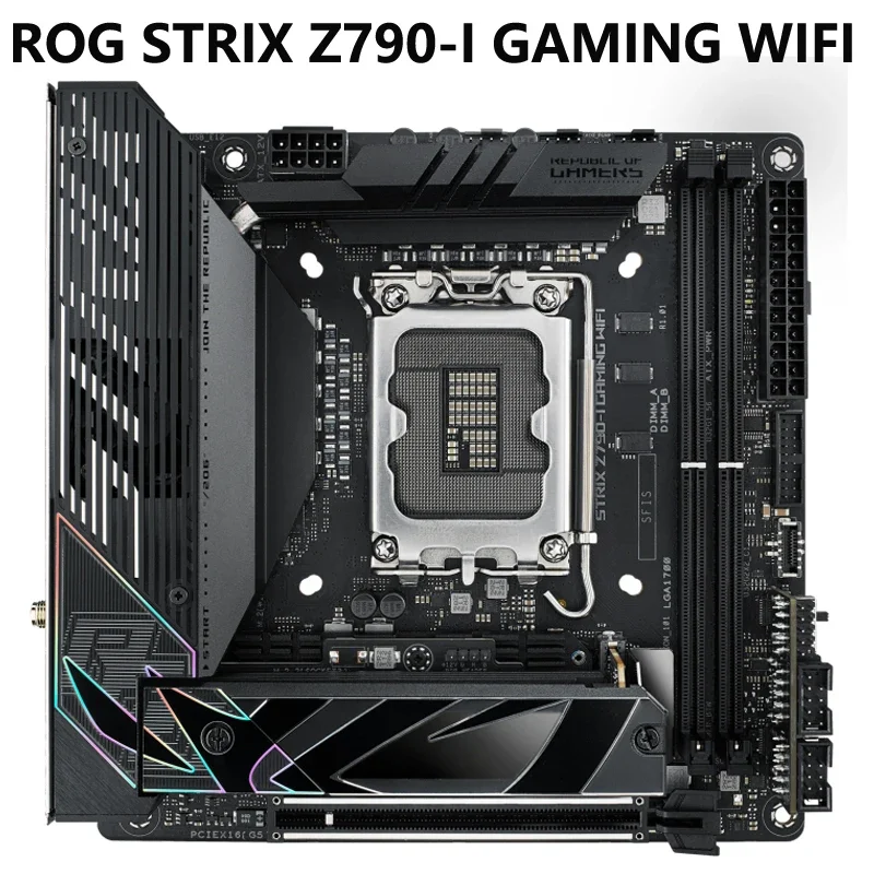 ASUS ROG STRIX Z790-I GAMING W - Lga1700 Itx Motherboard Ddr5 리뷰 및 가격