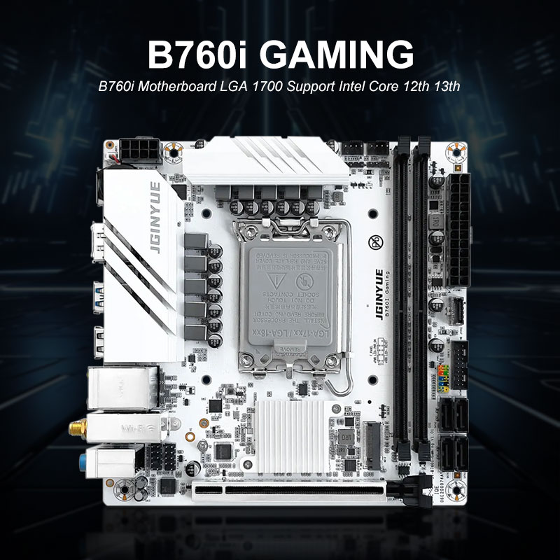 JGINYUE B760I GAMING 미니 ITX 메인 - Lga1700 Itx Motherboard Ddr5 리뷰 및 가격