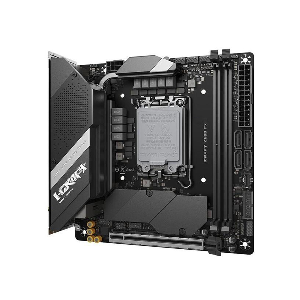 새로운 MS-Z690 iCraft ITX WIFI 데스 - Lga1700 Itx Motherboard Ddr5 리뷰 및 가격