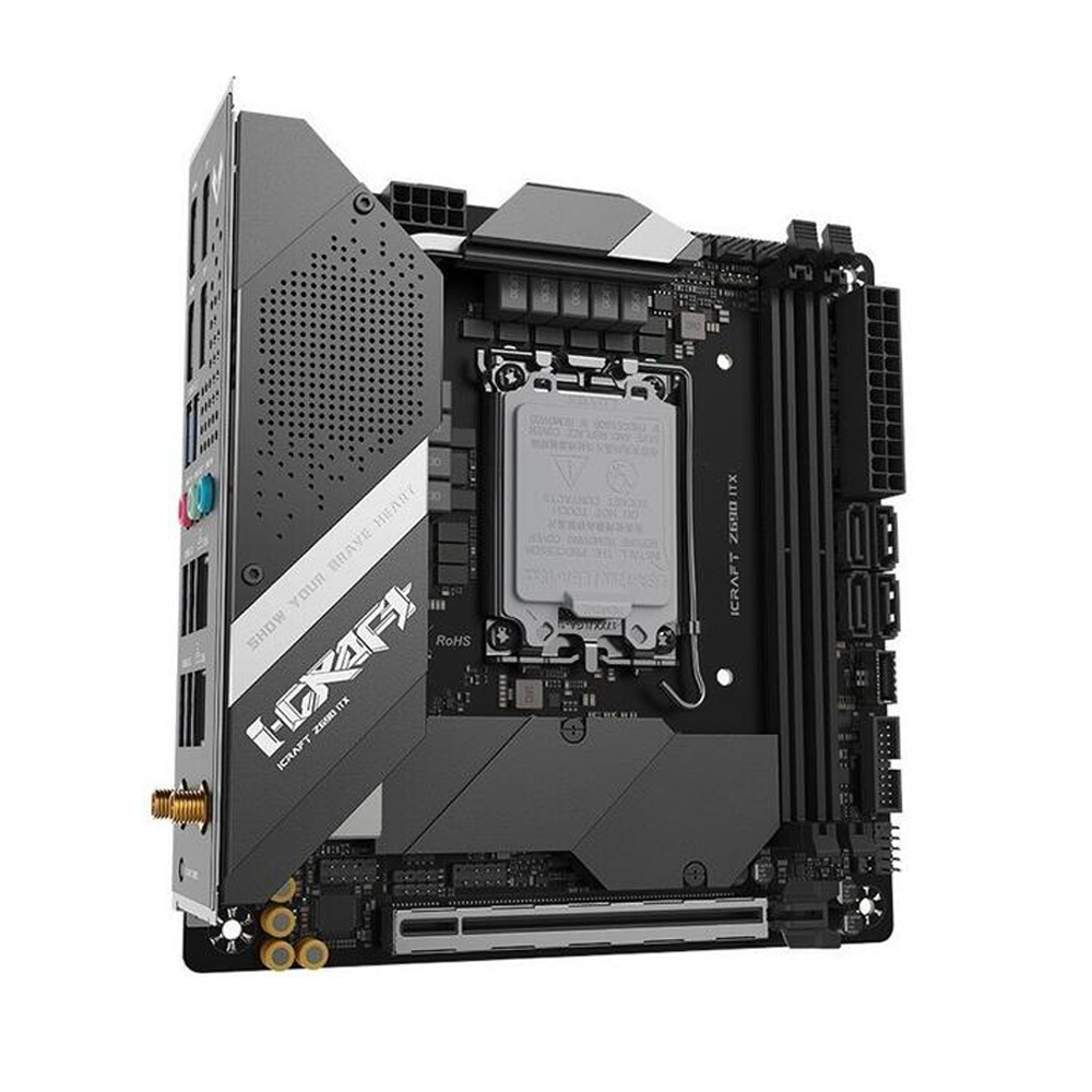 새로운 MS-Z690 iCraft ITX WIFI 데스 - Lga1700 Itx Motherboard Ddr5 리뷰 및 가격
