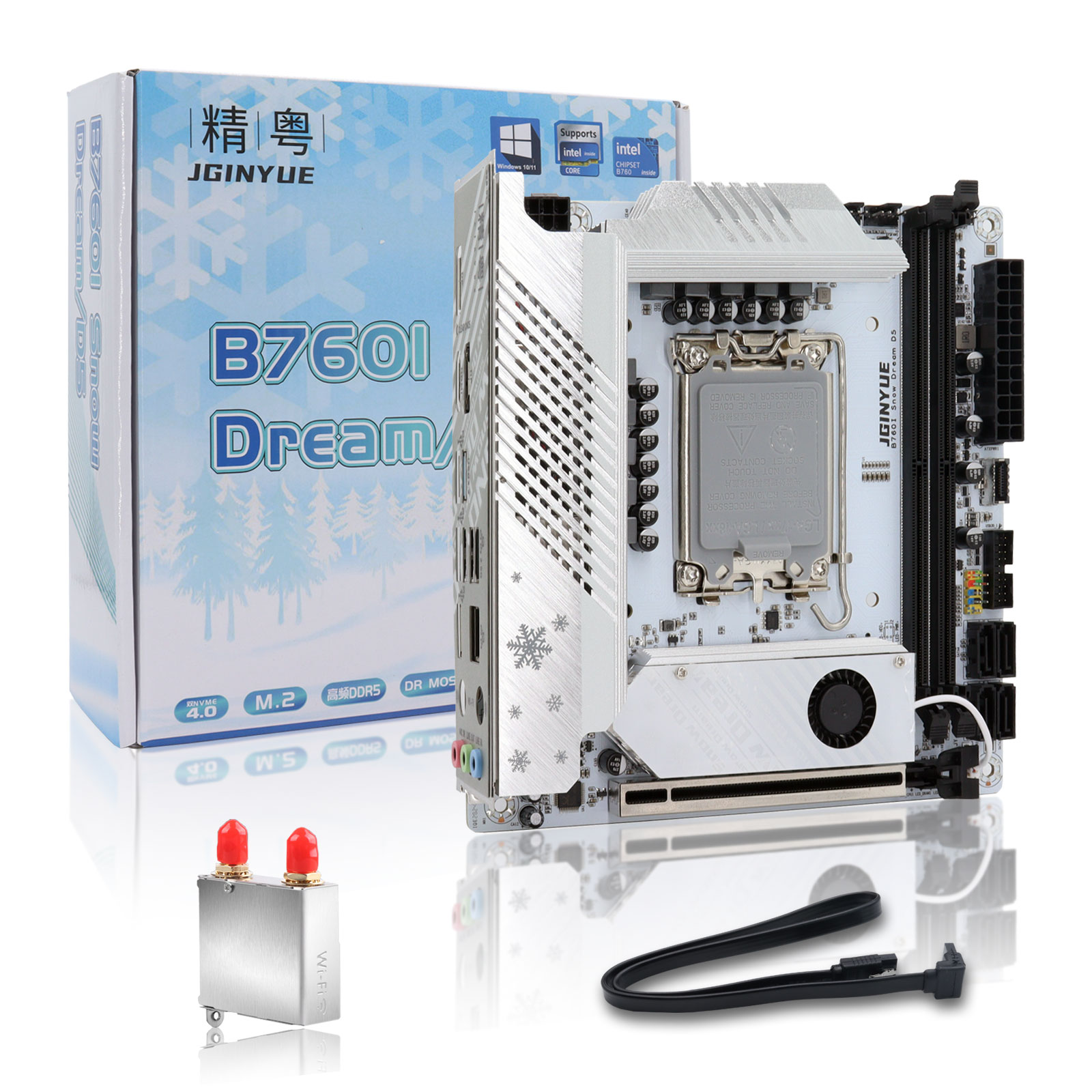 JGINYUE 마더보드, 미니 ITX LGA 1700  - Lga1700 Itx Motherboard Ddr5 리뷰 및 가격