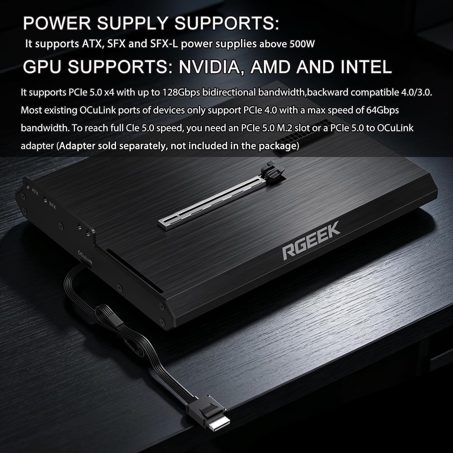 OCuLink eGPU 도크 PCIe 5.0 x4 12 - Oculink Egpu Mini Pc 리뷰 및 가격