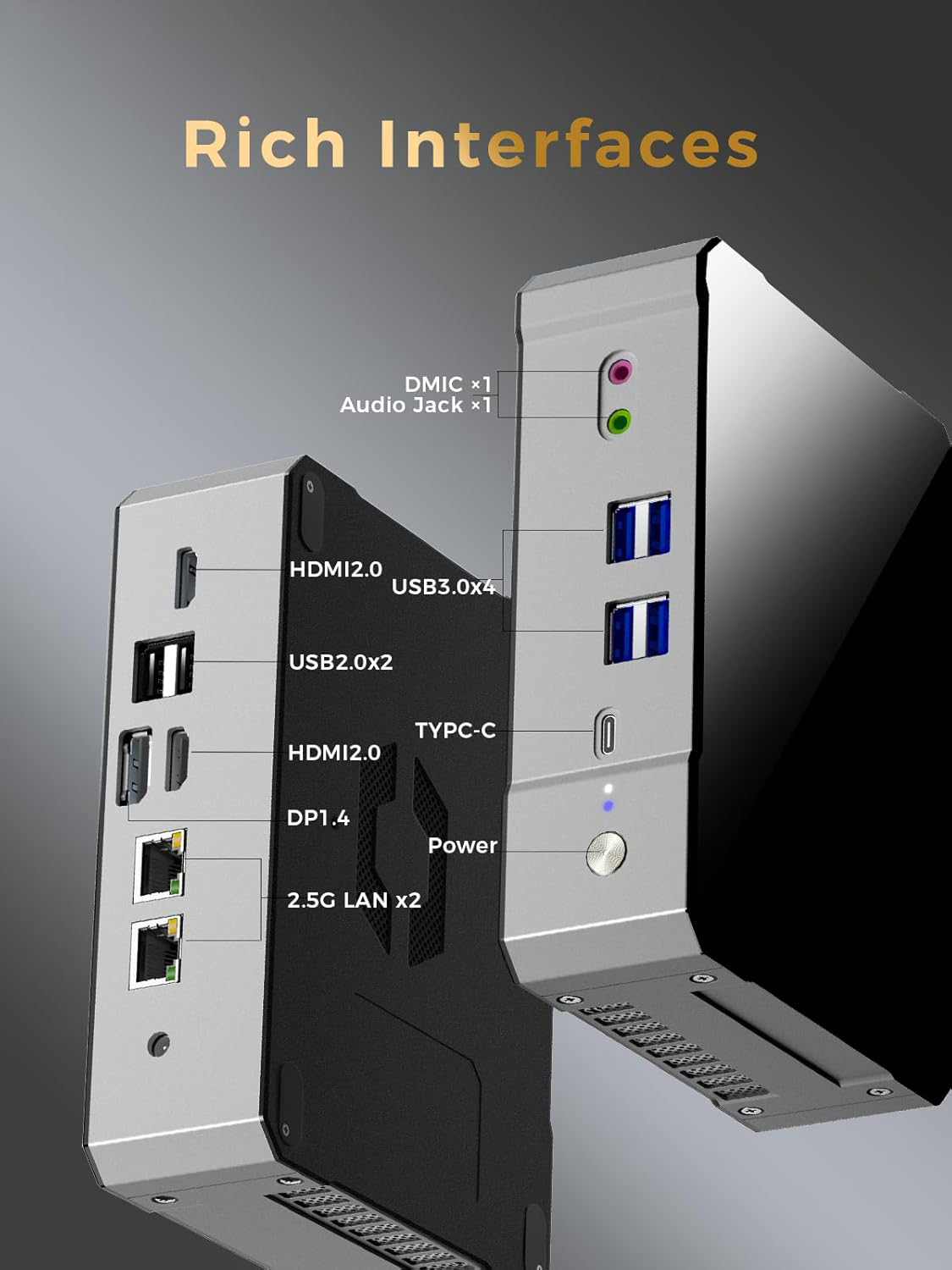 Yohirs 미니 PC 게이밍 컴퓨터, 13 세대 i9 - Intel Core I9 13900H Mini Pc 리뷰 및 가격